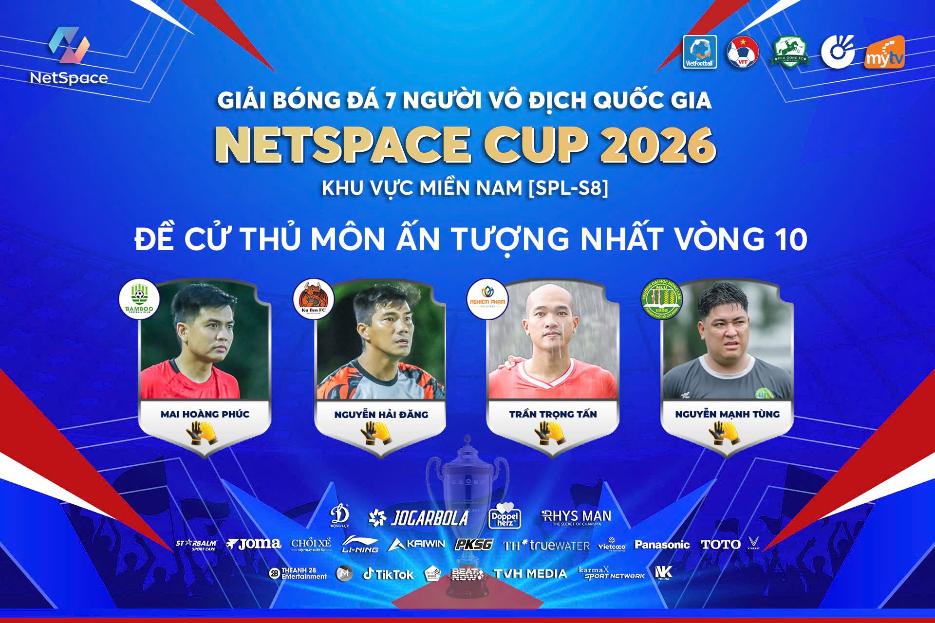Bình chọn thủ môn ấn tượng vòng 10 SPL-S8